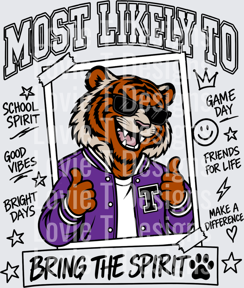 MOSY LIKELY TIGERS PURPLE