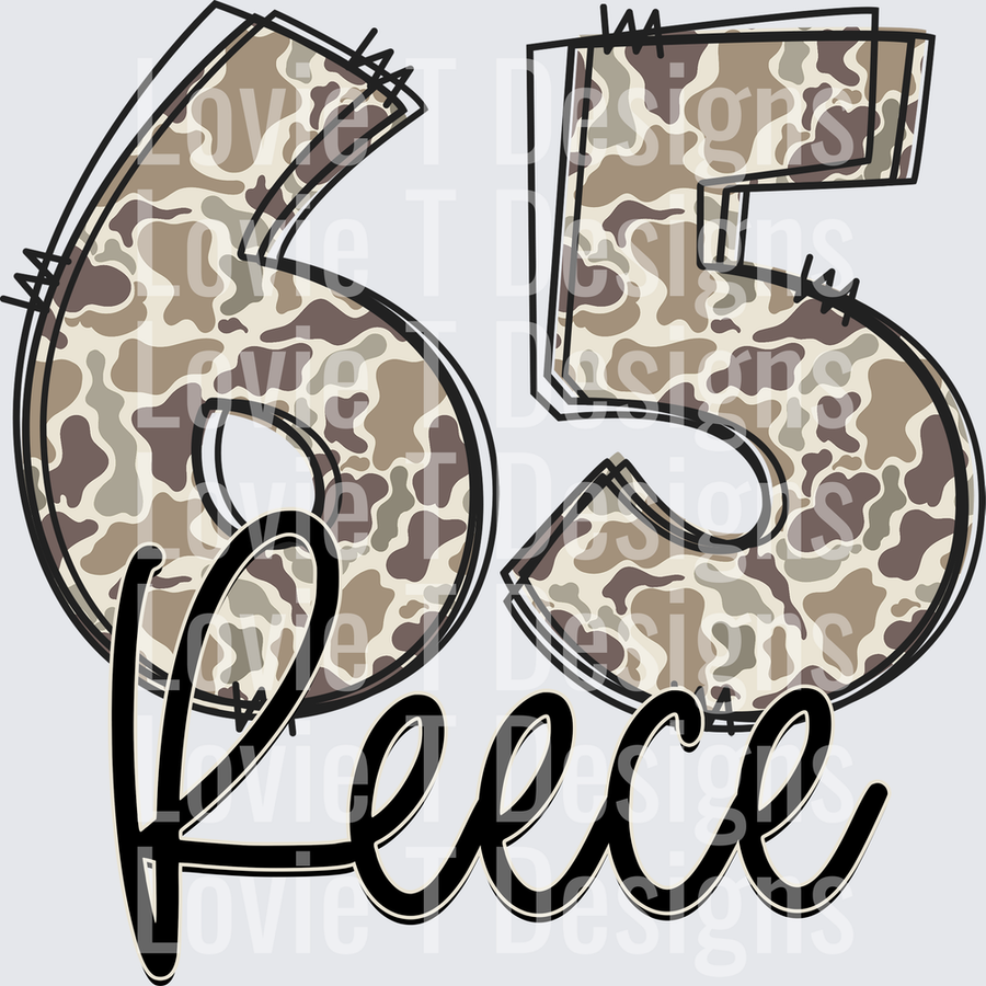 65 REECE CAMO DOODLE