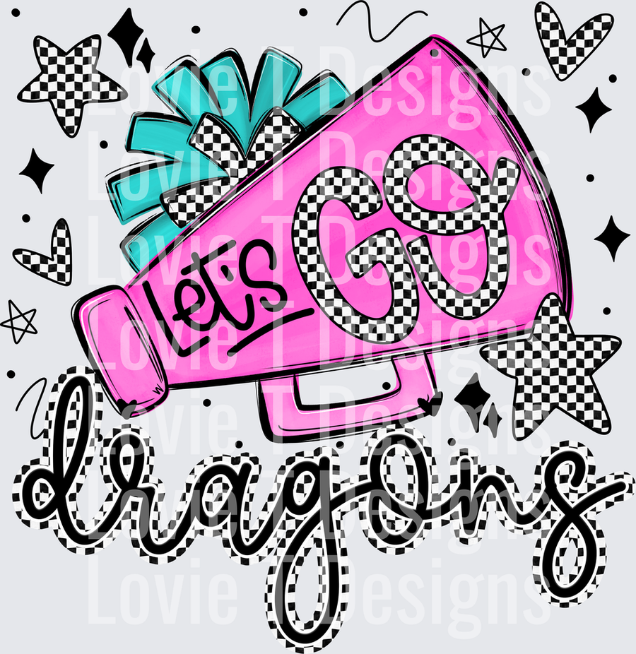 LETS GO DRAGONS CHEER