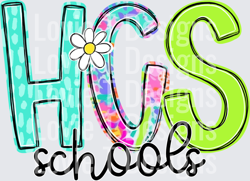 FLORAL NEON HCS SCHOOLS