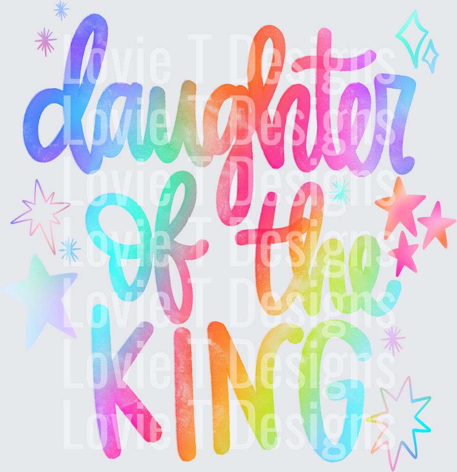 DAUGHTER OF THE KING DISTRESSED