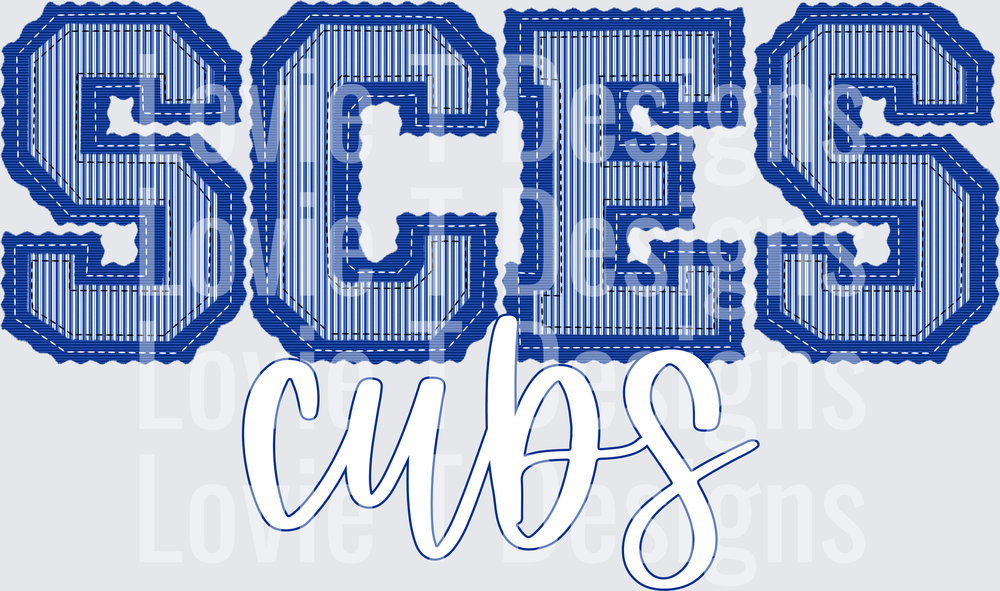 SCES CUBS ROYAL PREPSTER