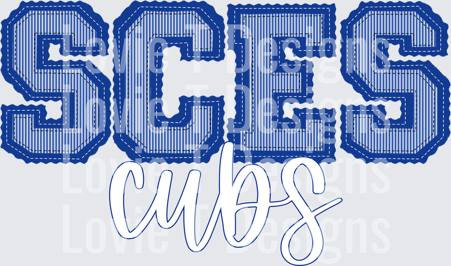 SCES CUBS ROYAL PREPSTER