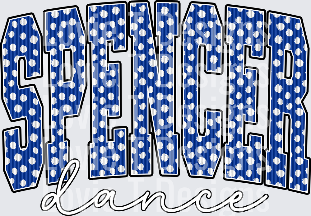 SPENCER DANCE ROYAL DOTS