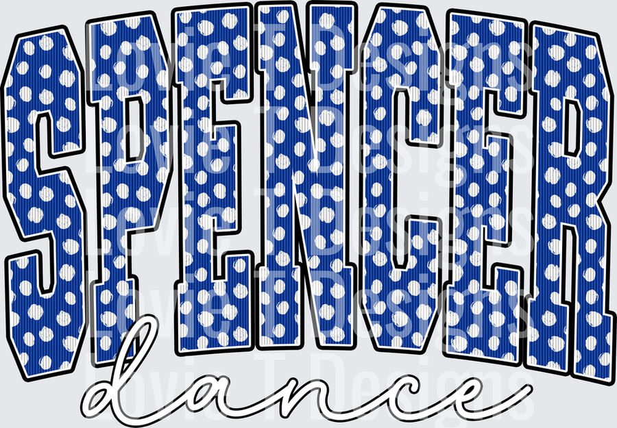 SPENCER DANCE ROYAL DOTS