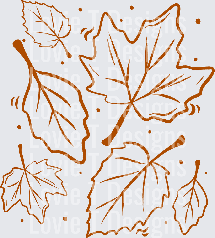Leaves_Single_Color_Orange