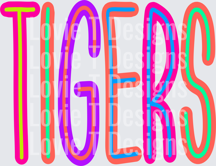 Tigers Back to School Bright