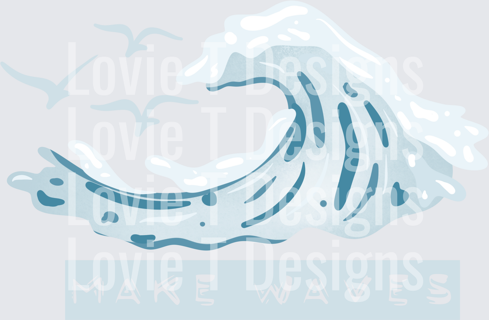 make waves