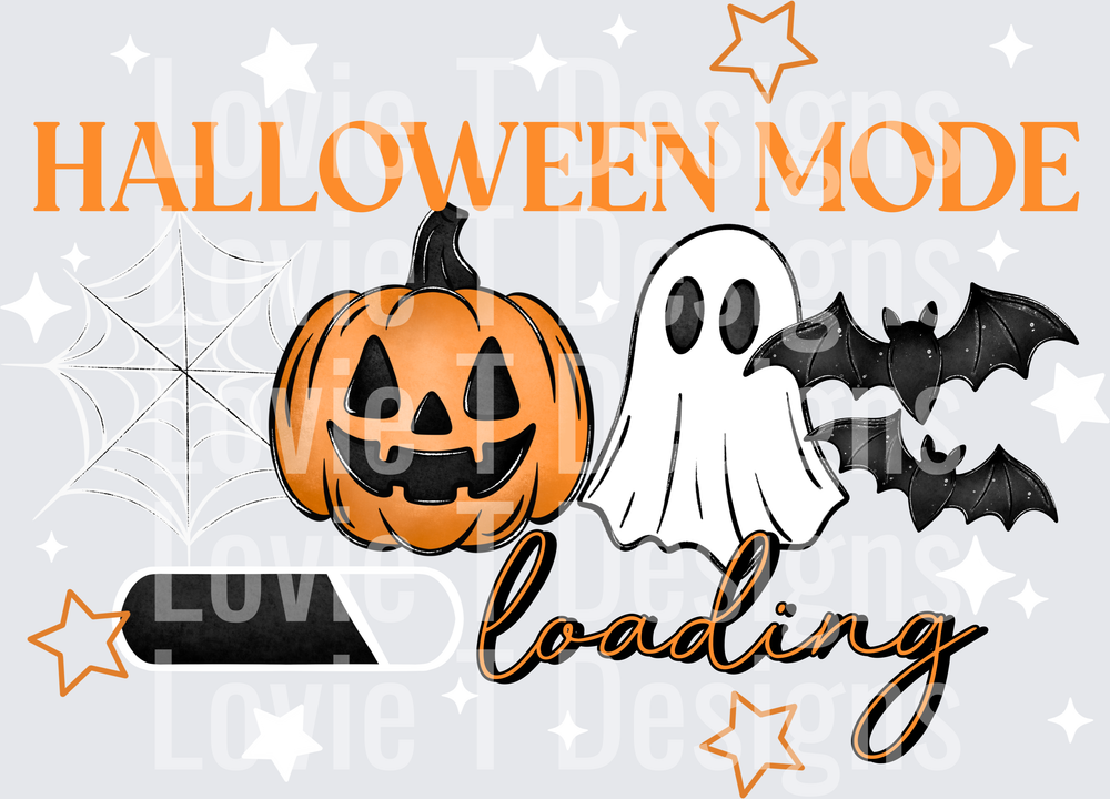 Halloween mode loading