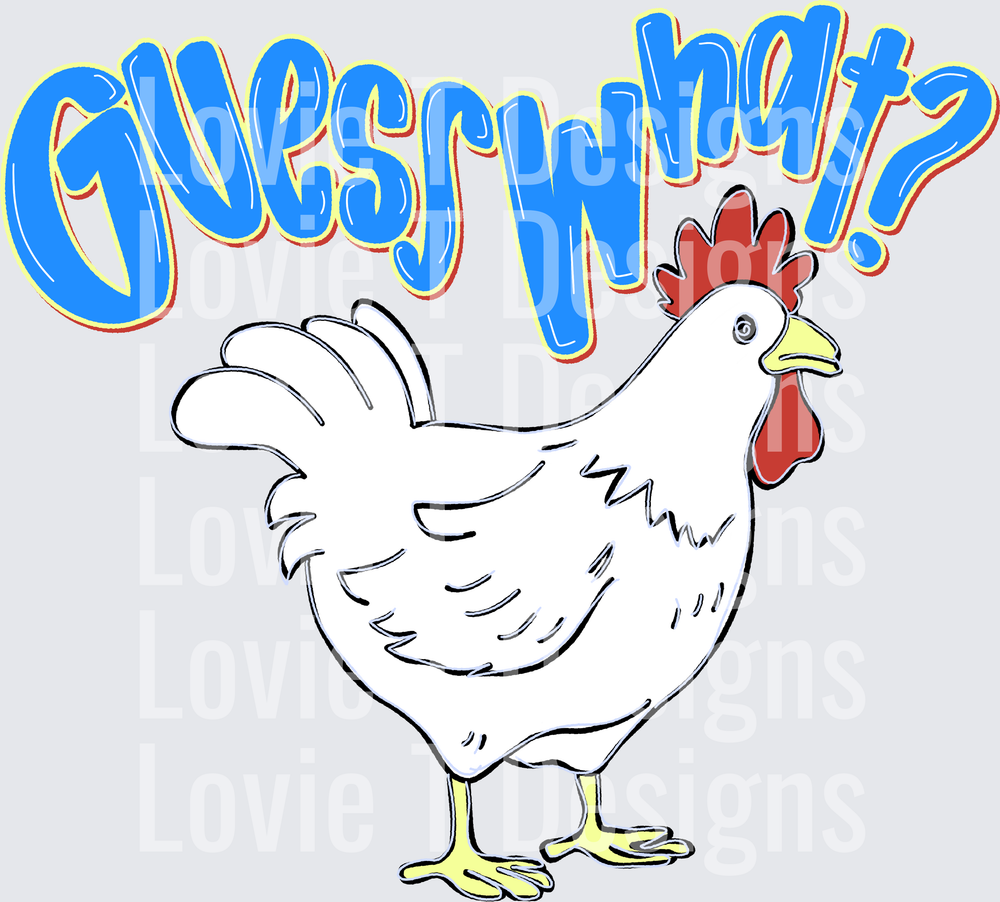 GUESS WHAT BLUE FRONT