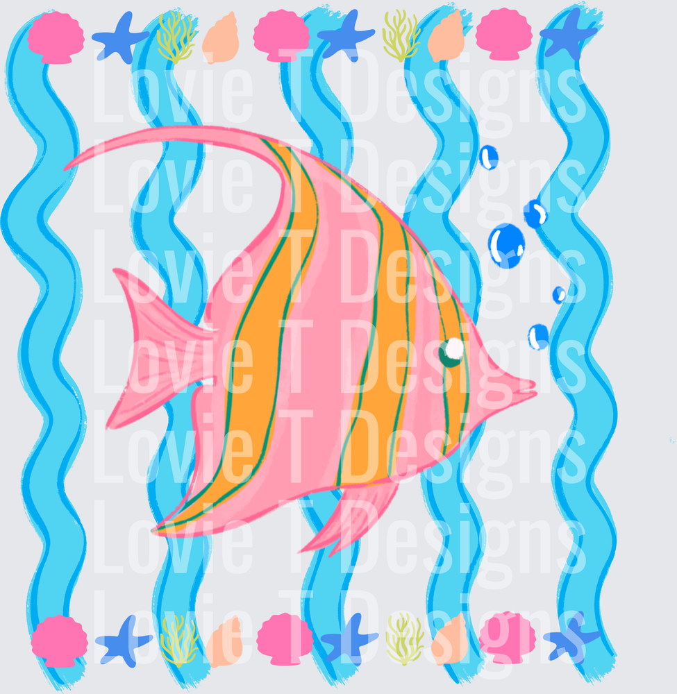 FISH STRIPE SQUIGGLES