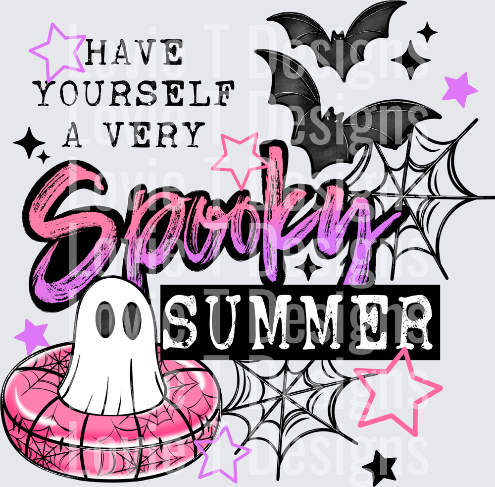 Spooky summer black