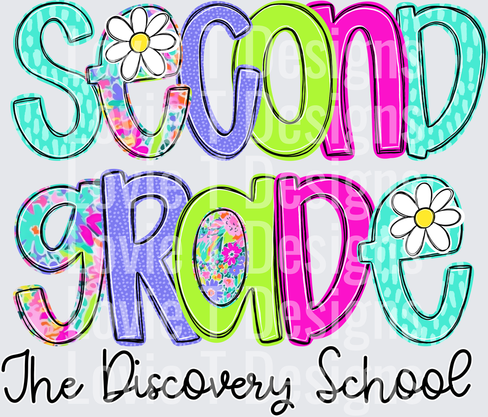 FLORAL NEON SECONG GRADE The Discovery School