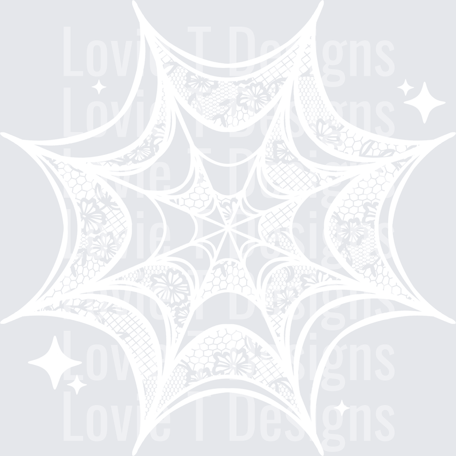 Lace_Spiderweb_White