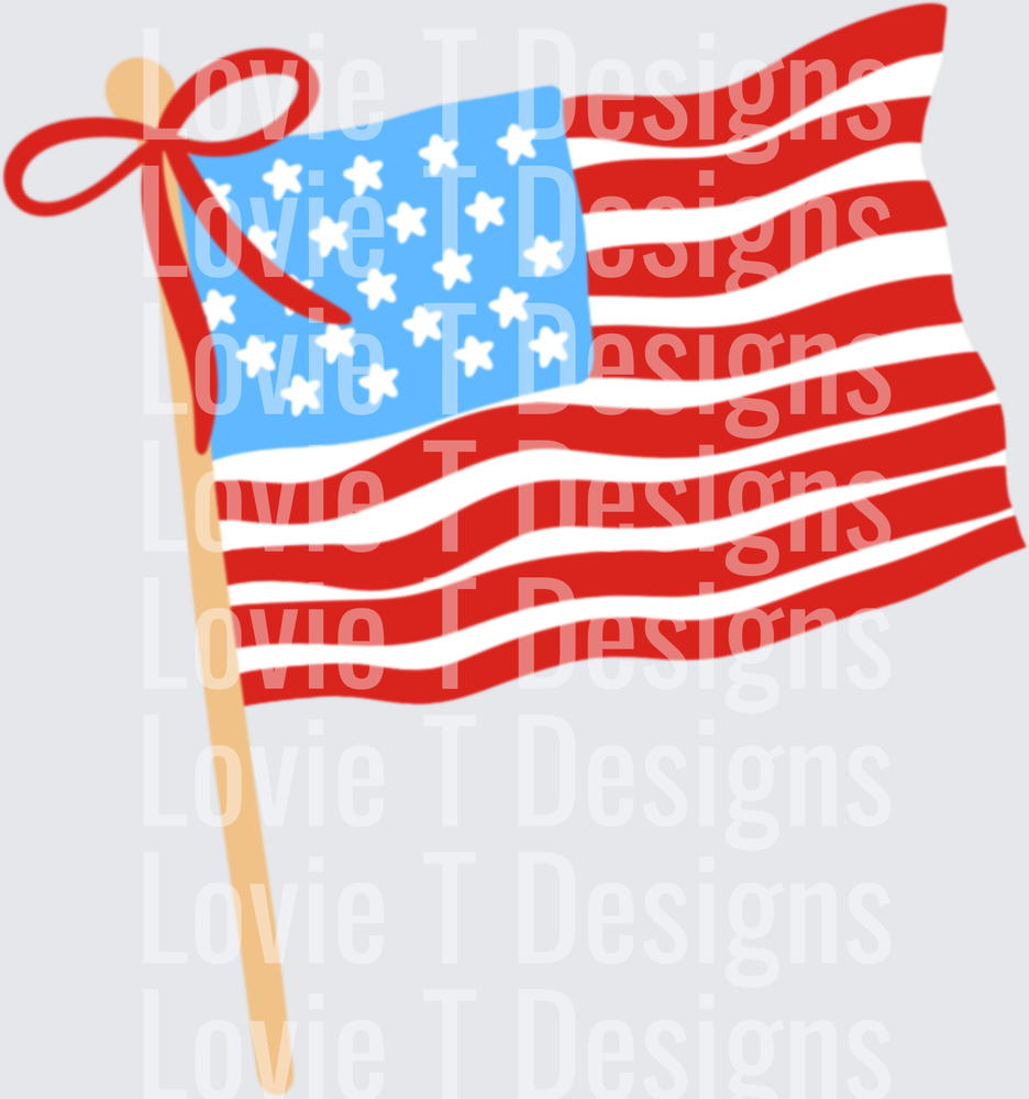 USA Pocket DTF transfer design