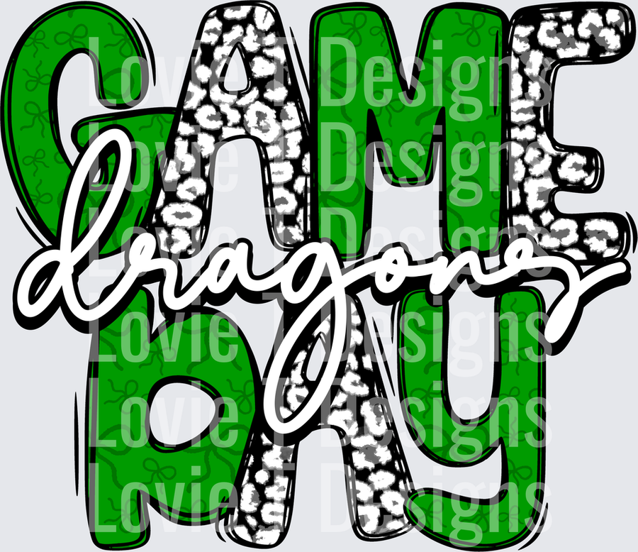 Dragons GameDay Green Black