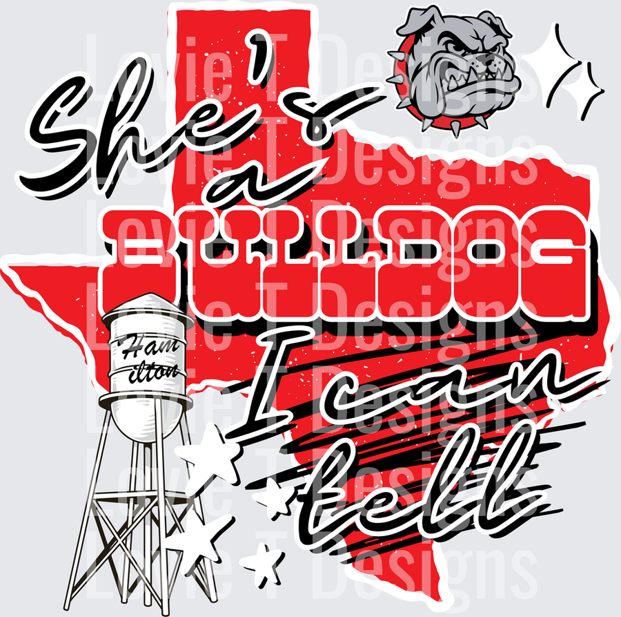 SHES A HAMILTON BULLDOG I CAN TELL