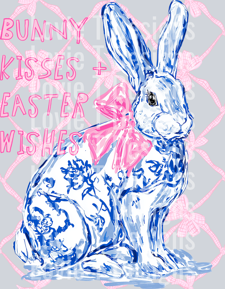 Bunny Kisses Easter Wishes