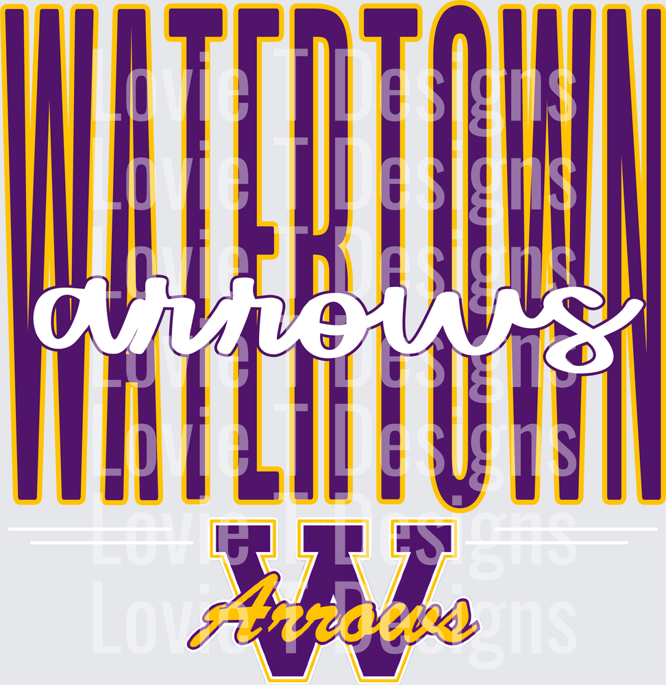WATERTOWN ARROWS TALL MASCOT
