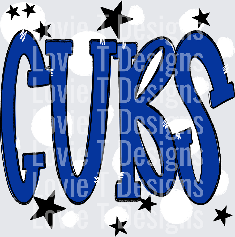 CUBS DOT DOT CHECK ROAYL