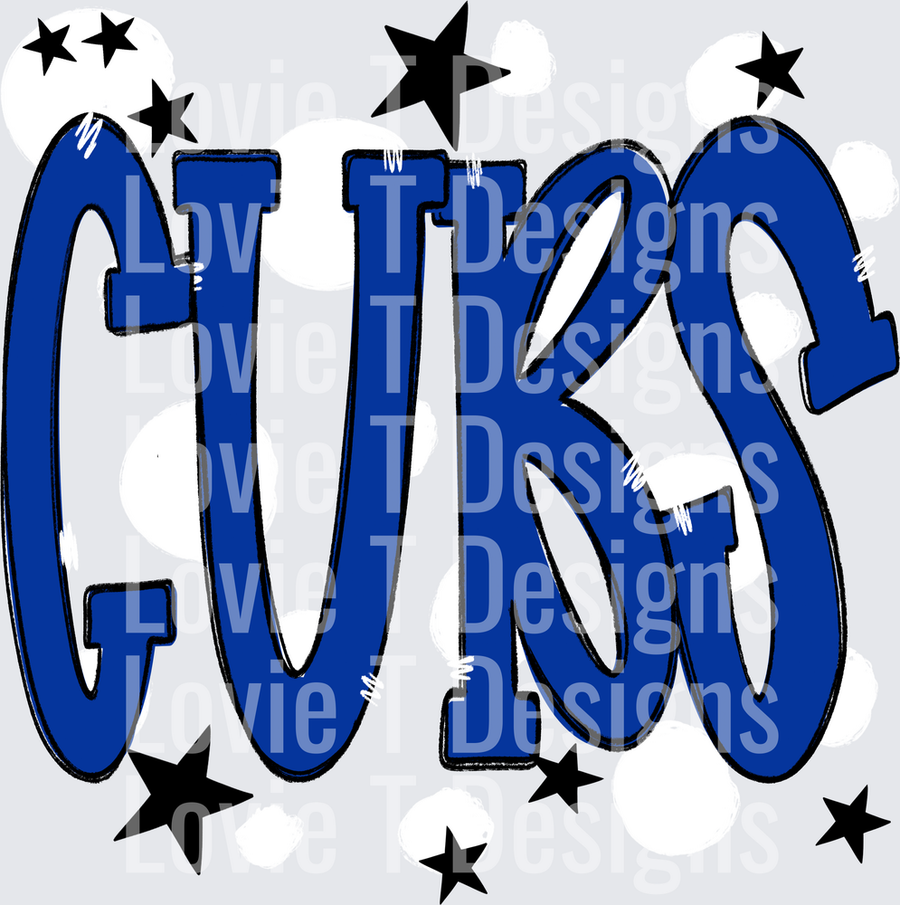 CUBS DOT DOT CHECK ROAYL