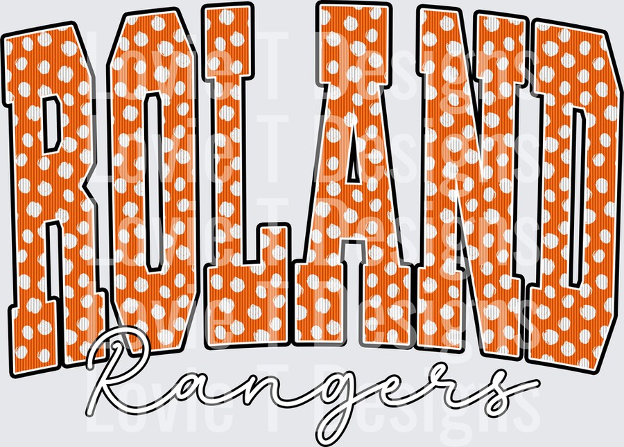 ROLAND RANGERS ORANGE DOTS