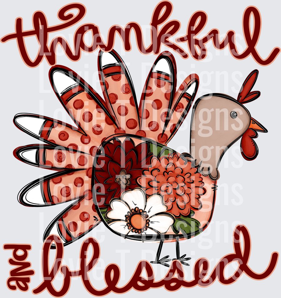 THANKFUL AND BLESSED TURKEY