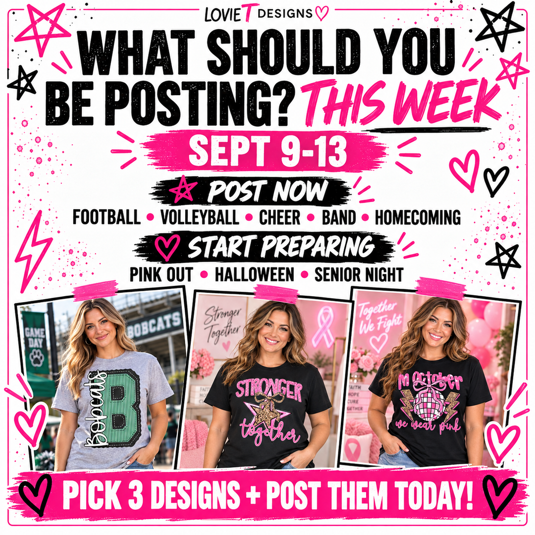 Free What Should You Be Posting 90-day marketing guide for September 9 through December 8, 2026