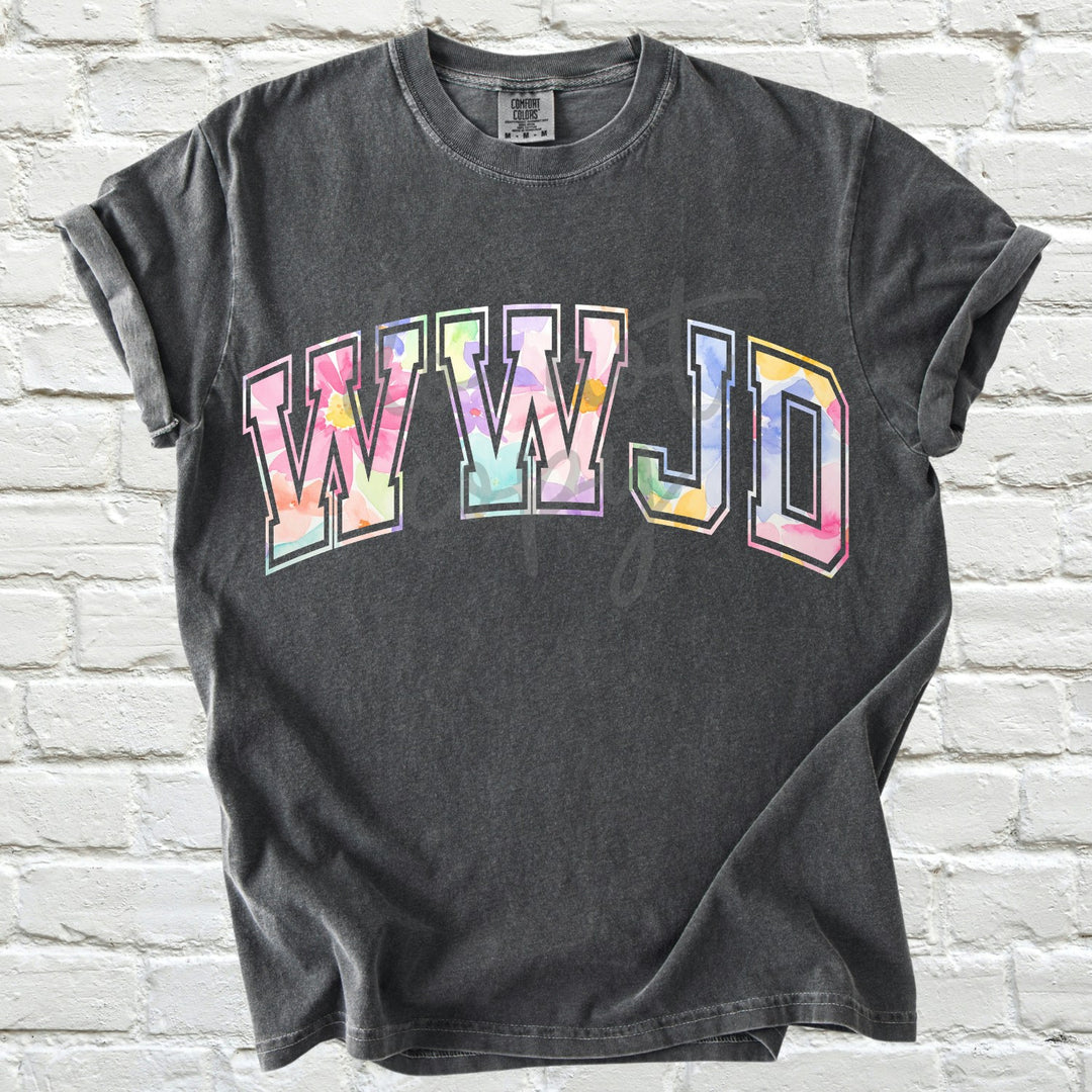 WWJD Frame customizable DTF transfer